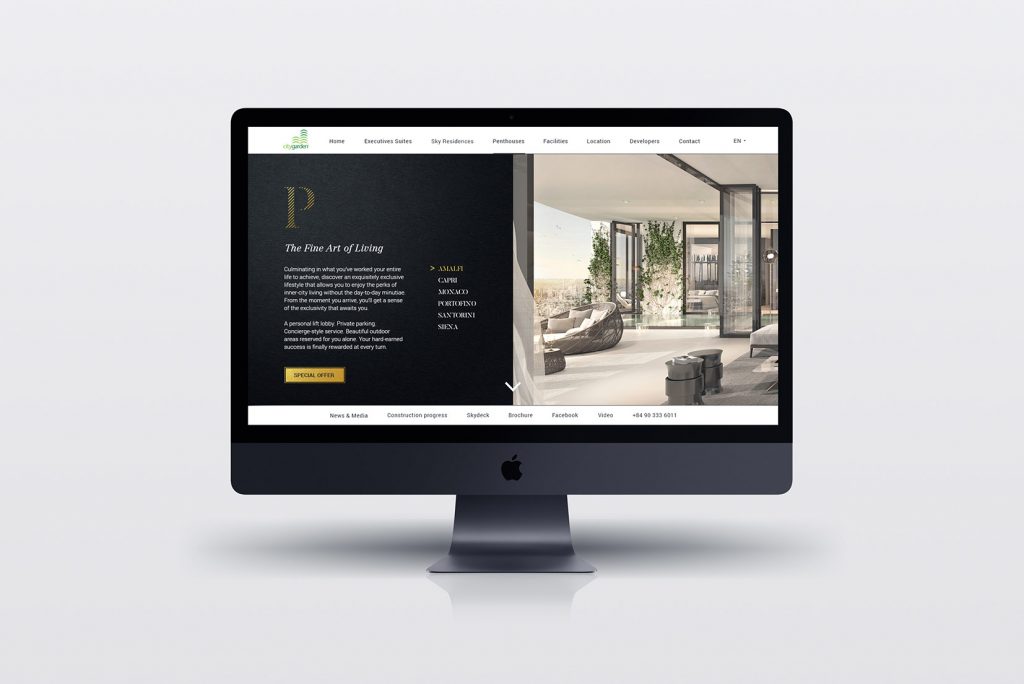 City Garden Property Branding and Communication PurpleAsia Vietnam