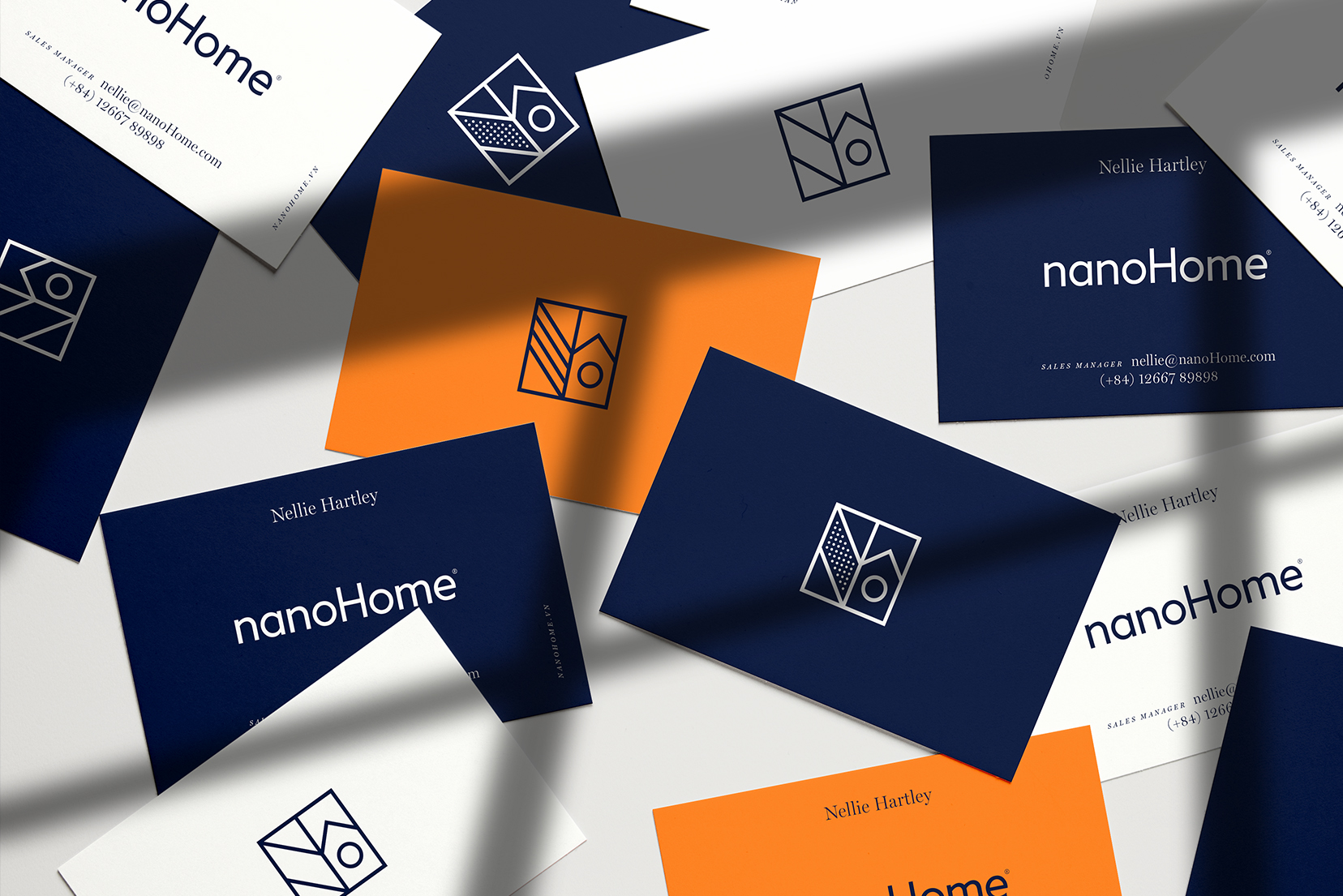 nanoHome business cards